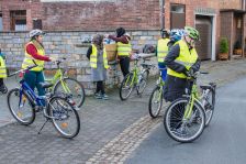 Fahrradtraining für geflüchtete Frauen © Amt für Presse- und Öffentlichkeitsarbeit, Kreis Paderborn, Julian Sprenger